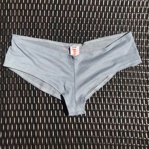 Soft suede-like booty shorts from Yandy